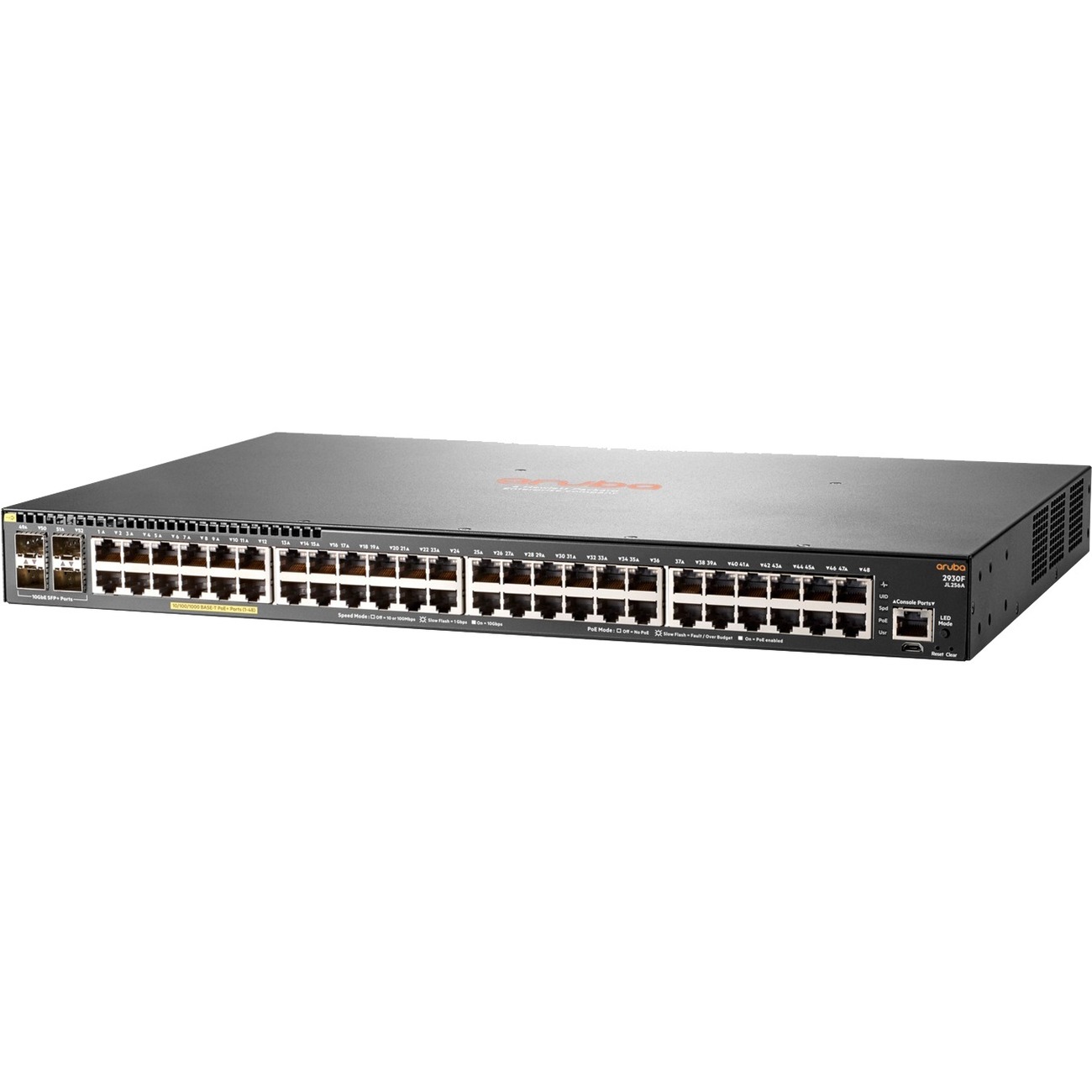 HP Aruba 2930F 48G PoE+ 4SFP+ Swch