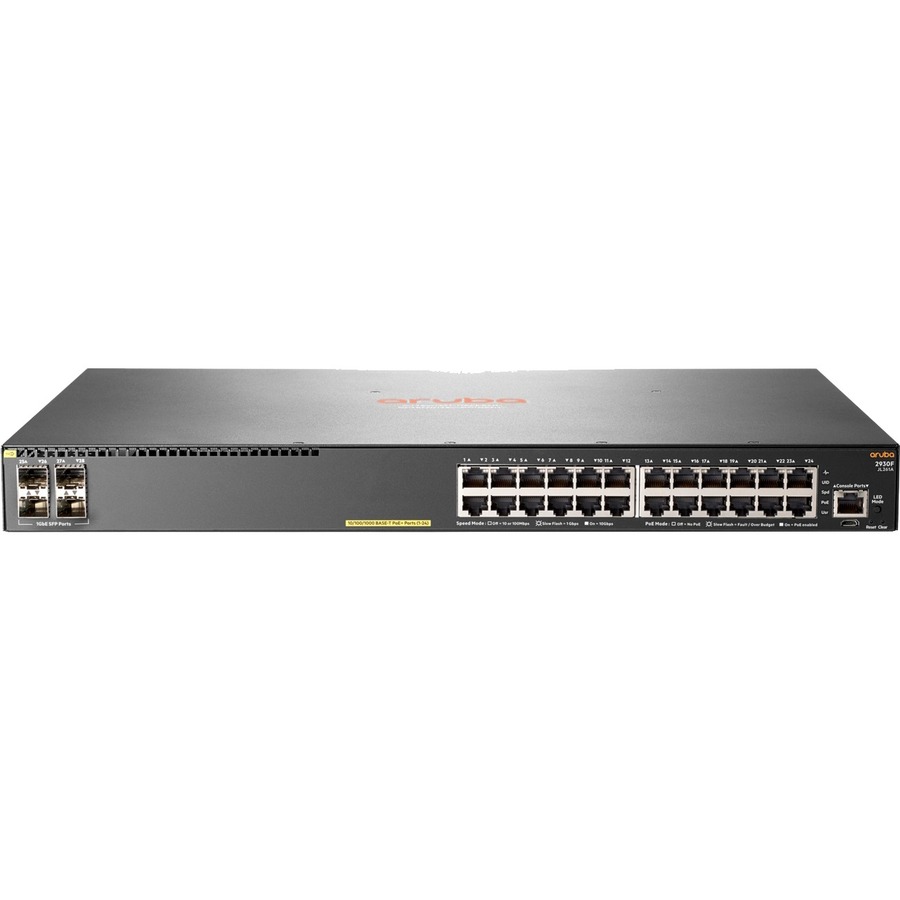 ARUBA 2930F 24G POE+ 4SFP SWCH U.S.