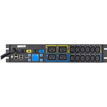 EATON METERED INPUT RACK PDU, 2U, L6-30P INPUT, 10 FT CORD, SINGLE-PHASE, 200-24