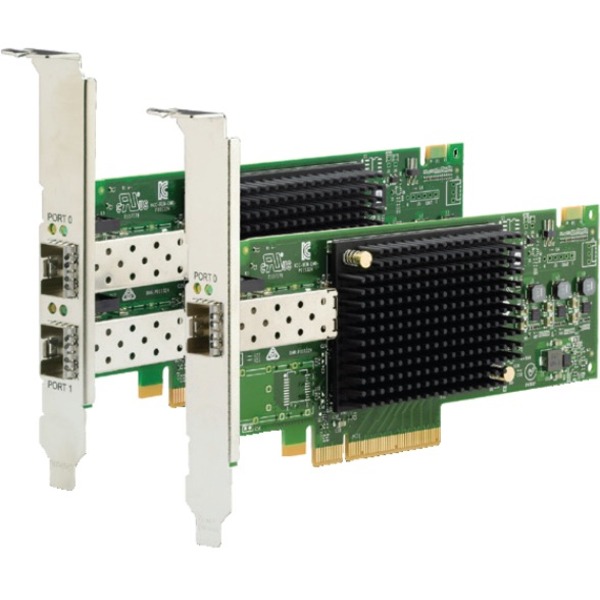 Lenovo ThinkSystem Emulex 16Gb Fibre Channel FC Dual-port Controller - Gen6, PCIe (01CV840)