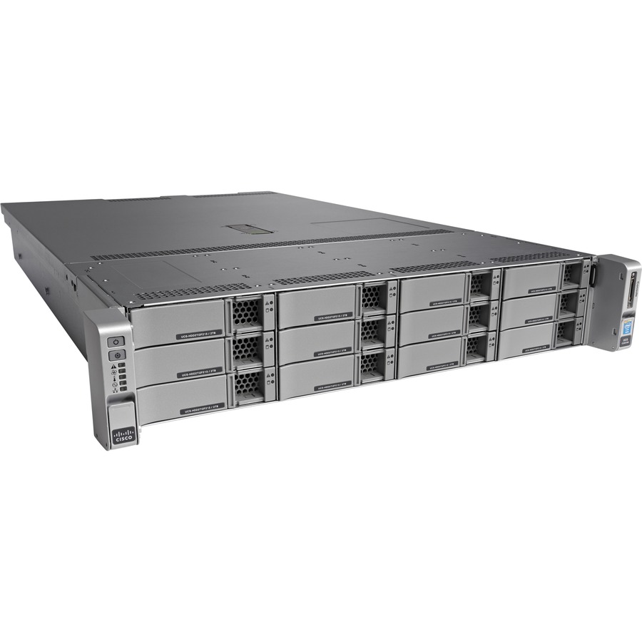 UCS C240M4SX W/2XE52620V4,2X16GB,MRAID,2
