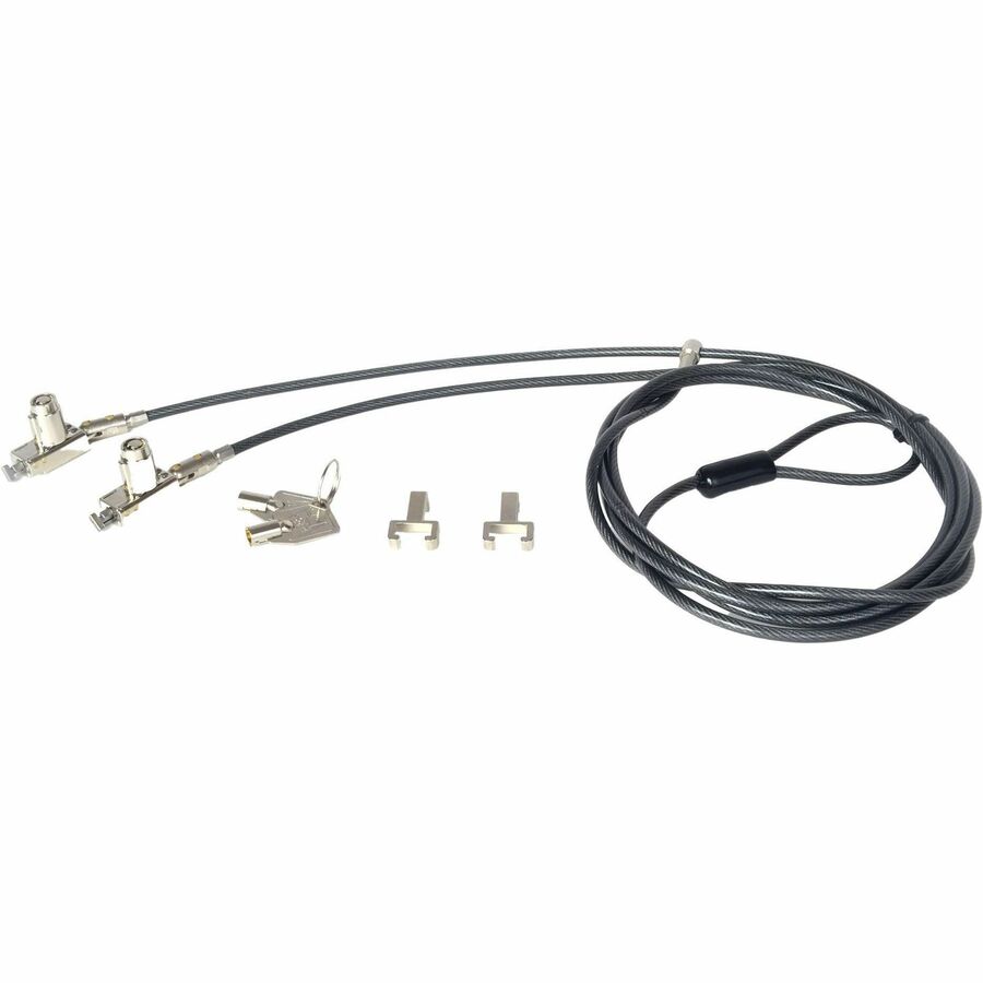 NOBLE DUAL HEAD LOCK WITH TWO WEDGE LOCKS FOR SYSTEM AND DOCK, TAA COMPLIANT