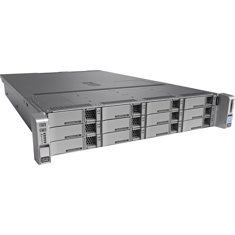UCS C240M4L W/2XE52620V4,8X16GB MEM,12X4