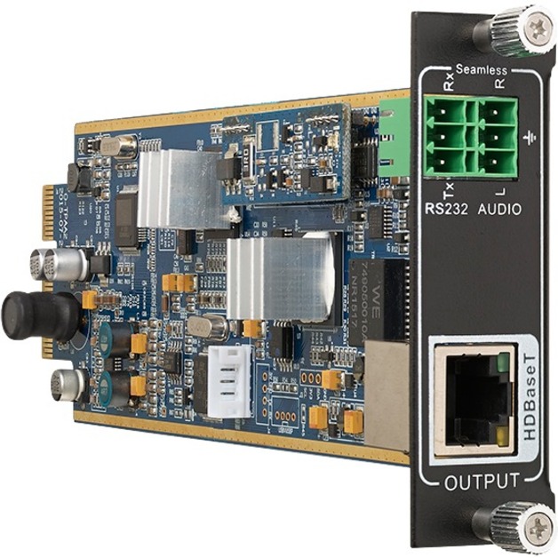 4K HDBASET OUTPUT CARD WITH POH, SEAMLESS 4K@30