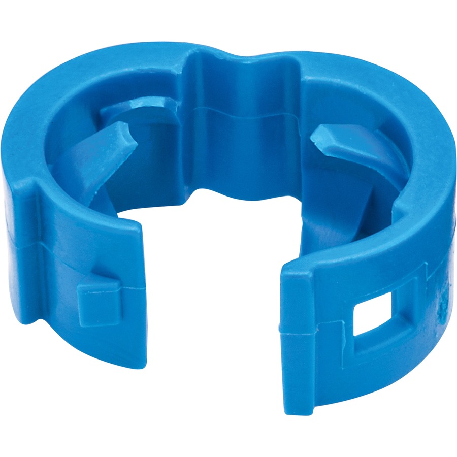 PATCH CORD COL BANDS BLUE PK25