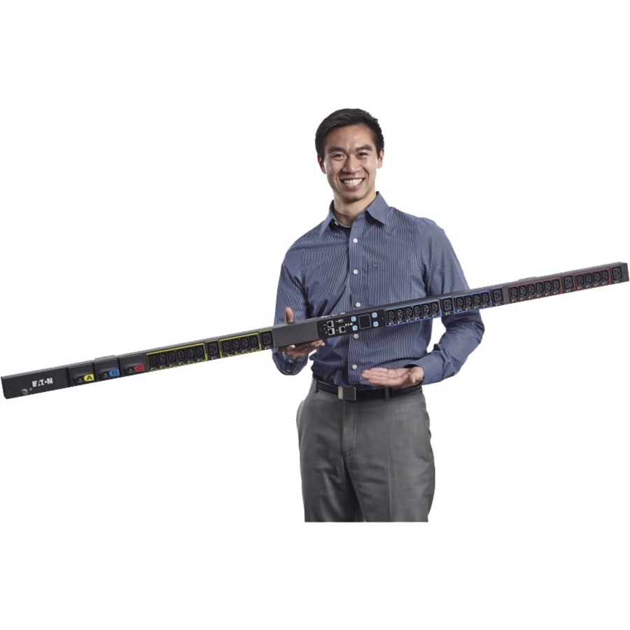 EATON METERED INPUT RACK PDU, 0U, 309-460P9 INPUT, 17.3 KW MAX, 200-240V, 48A, 6
