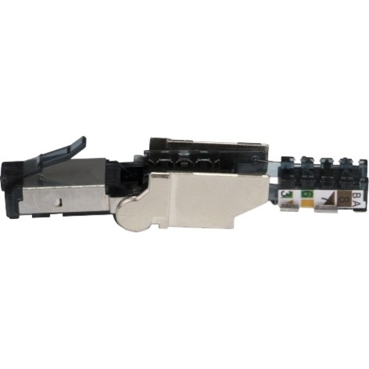 SHIELDED CAT6A FLEX CONNECTOR. 1/BAG.
