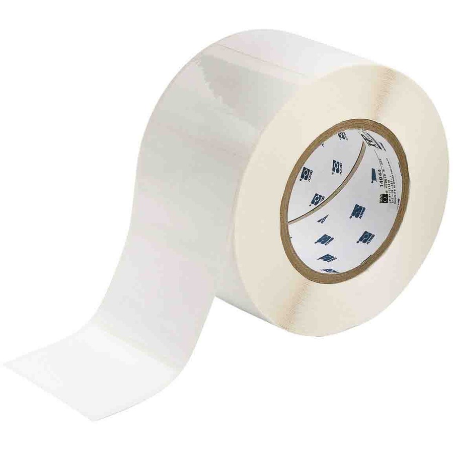 BRADYBONDZ PRINTABLE, ULTRA AGGRESSIVE POLYESTER 1,000/ROLL. 3.000 IN X 2.000 IN