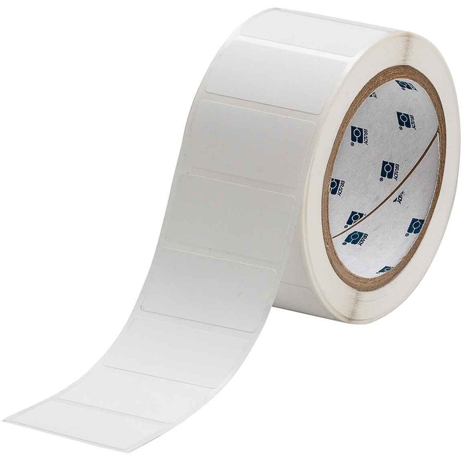PRINTABLE, PERMANENT POLYESTER LABELS FOR THERMAL TRANSFER PRINTERS. 3,000/ROLL.