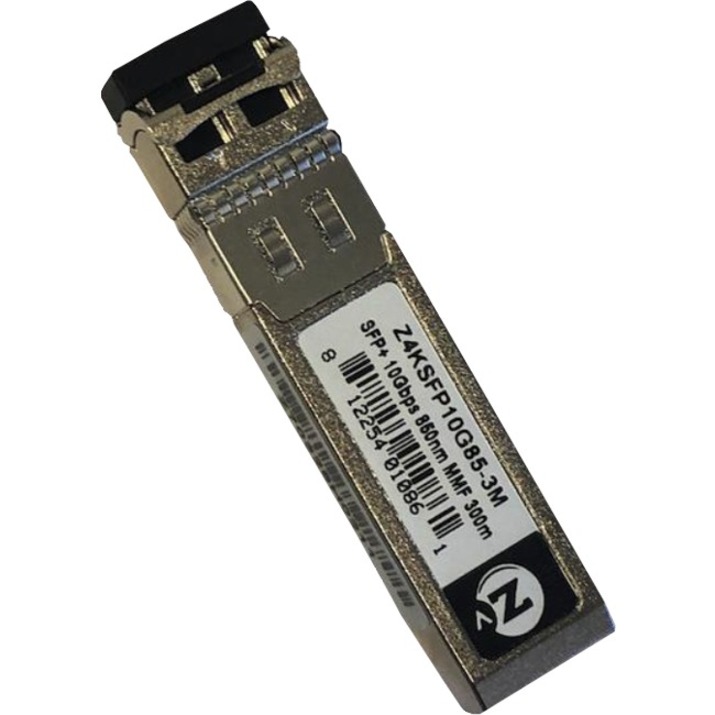 ZYPER4K, FIBER OPTIC TRANSCEIVER, SFP+ 10GBPS 850NM MMF 300M