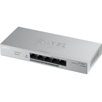 GS1200-5HPV2 - FANLESS 5 PORT GBE POE+ L2 WEB MANAGED SWITCH (60W)