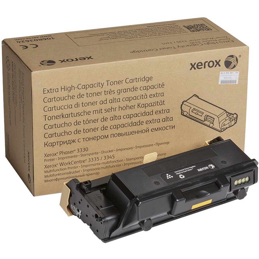 Genuine Xerox 106R03624 Extra High-Capacity Toner Cartridge For The Phaser 3330 and Workcentre 3335/3345