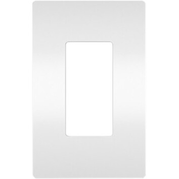 RADIANT WALL PLATE 1 GANG DECORATOR WH