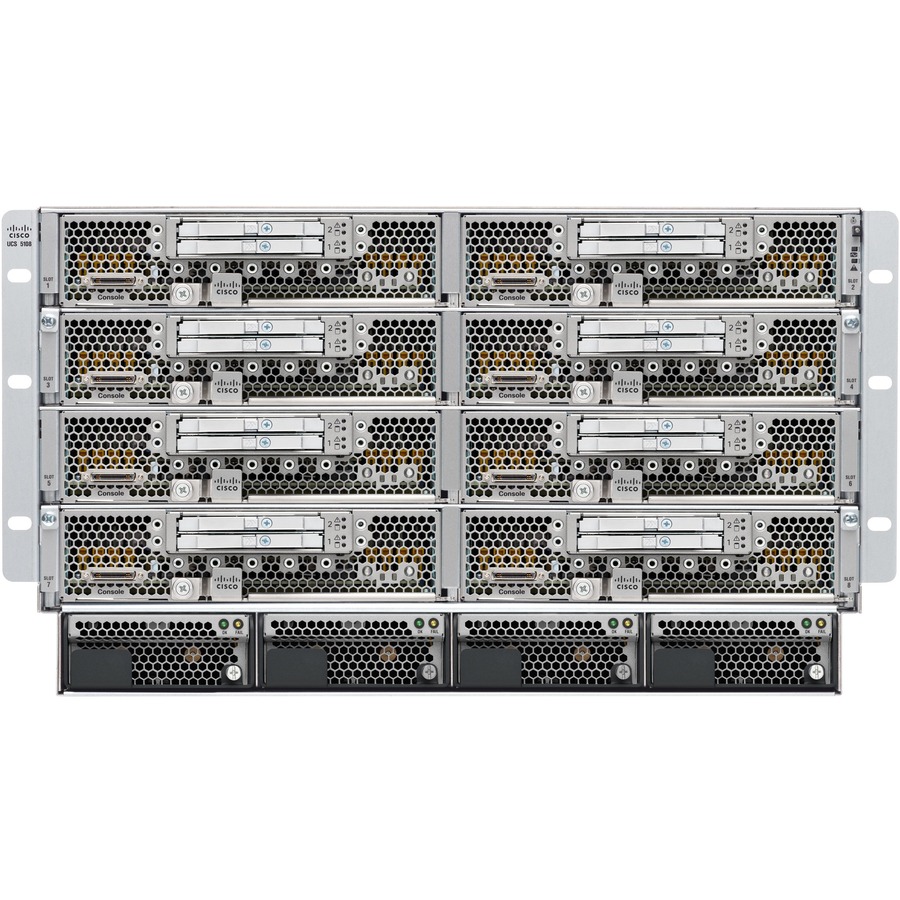 UCS SP SELECT 5108 DC CHASSIS W/2208 IO, 4XSFP RIGHT CONNECTOR - 3M LENGTH