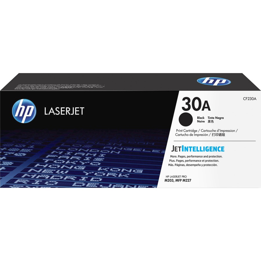 artouche de toner HP 30A originale - Emballage individuel - Laser - 1600 page