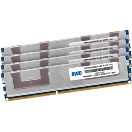 16.0GB (4 X 4GB) OWC PC8500 DDR3 1066MHZ ECC DIMM MEMORY UPG