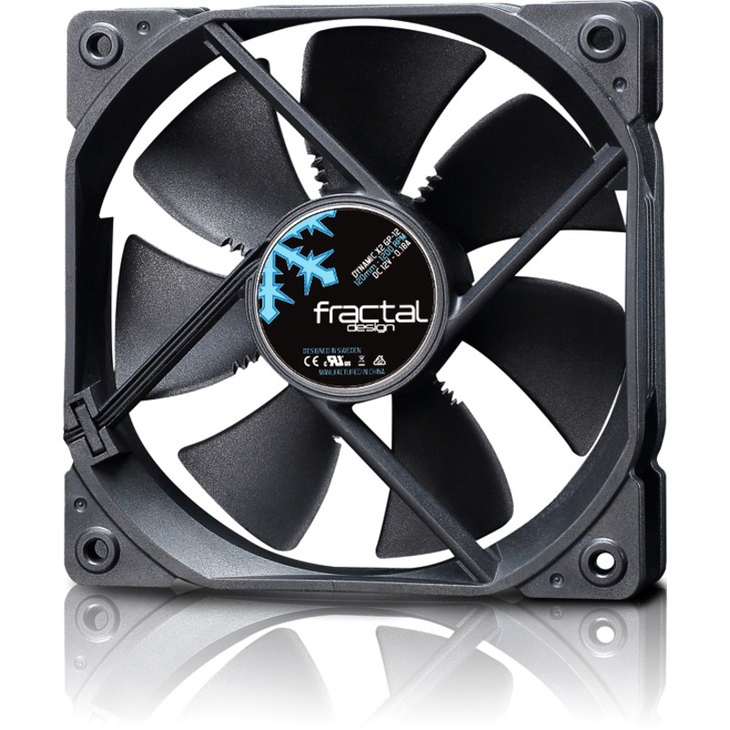 FRACTAL DESIGN Dynamic X2 GP Cooling Fan- Black (FD-FAN-DYN-X2-GP12-BK)