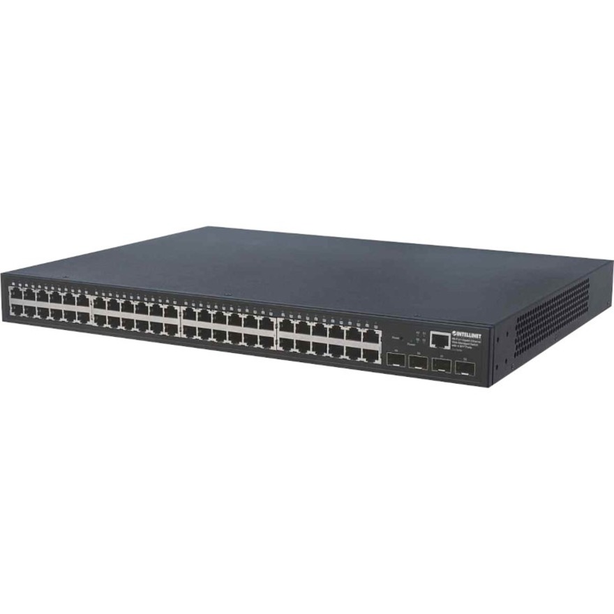 Intellinet 48-Port Gigabit Web-Managed Switch with 4-SFP Modules. Ieee 8023az En