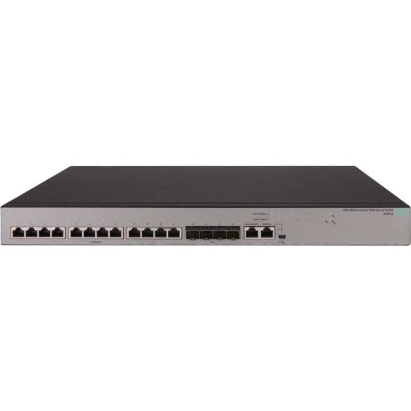 HPE 1950 12XGT 4SFP+ Switch JH295A#ABA | Layer 3, Rack Mount, Enterprise