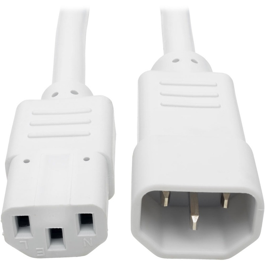 6' HD Pwr Extnsn Cord 15A Wht