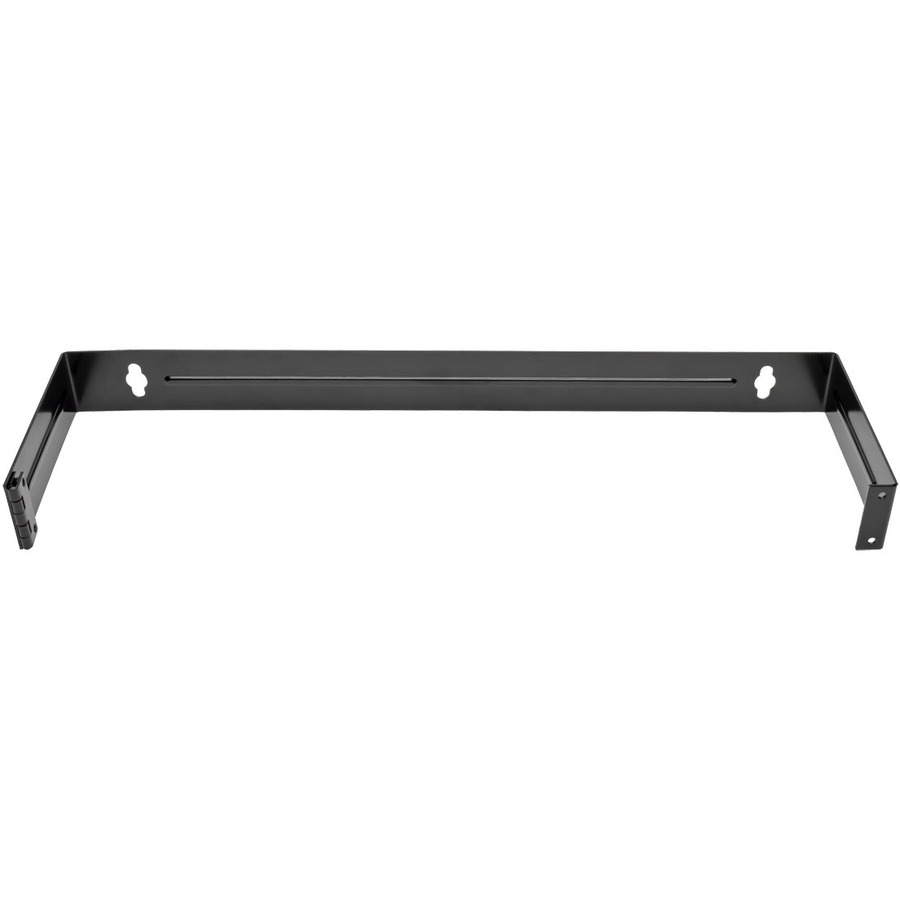 MOUNTS A PATCH PANEL OR NETWORK SWITCH TO A WALL, WHILE PROVIDING EASY ACCESS TO