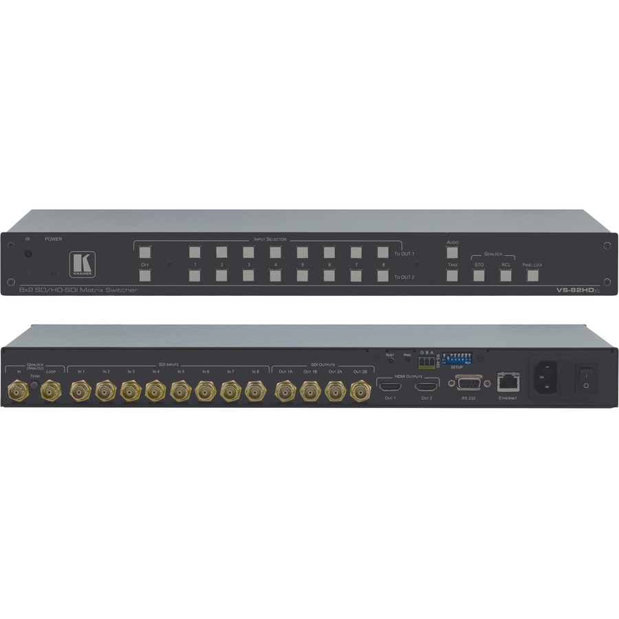 8X2 3G HDSDI MATRIX SWITCHER