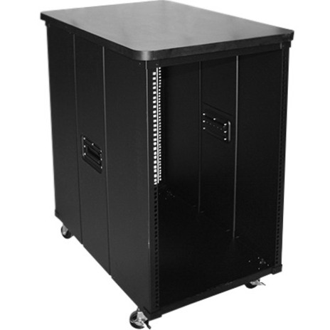 9U 600MM DEPTH SIMPLE SERVER RACK WITH WOOD TOP
