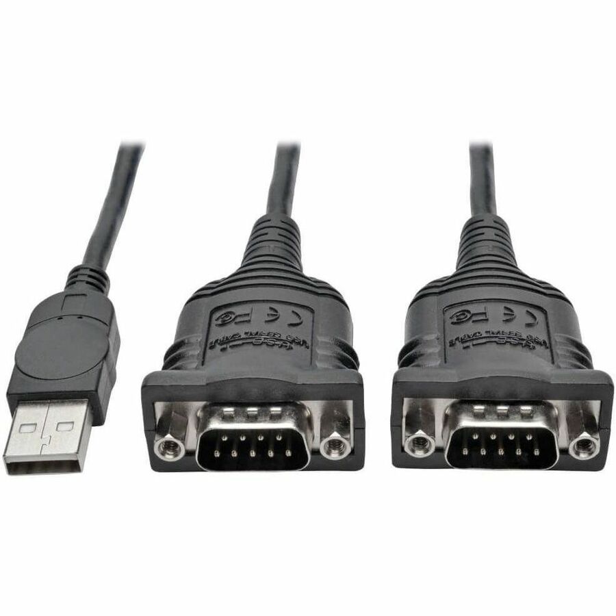 6ft 2Port USB to DB9 RS 232