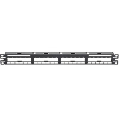 QN ALL METAL PATCH PANEL FLAT 24PT 1 RU