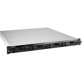 Asustor AS6204RD Network Attached Storage 4-Bay 4GB 1U Rackmount NAS Server - 4x GbE (AS6204RD) - Intel Quad-Core 1.6GHz