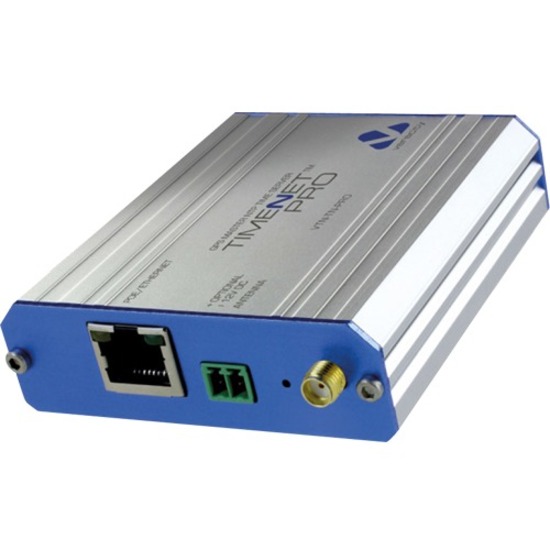 TIMENET PRO, POE-POWERED NTP MASTER TIME SERVER (INC. ANTENNA)