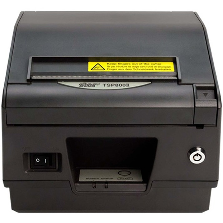 Tsp800ii, Thermal, Cutter, Ethernet, Gray, Paper Lock, Ext Ps Included