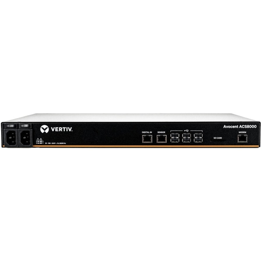 8-PORT ACS DUAL AC W/ ANALOG MODEM