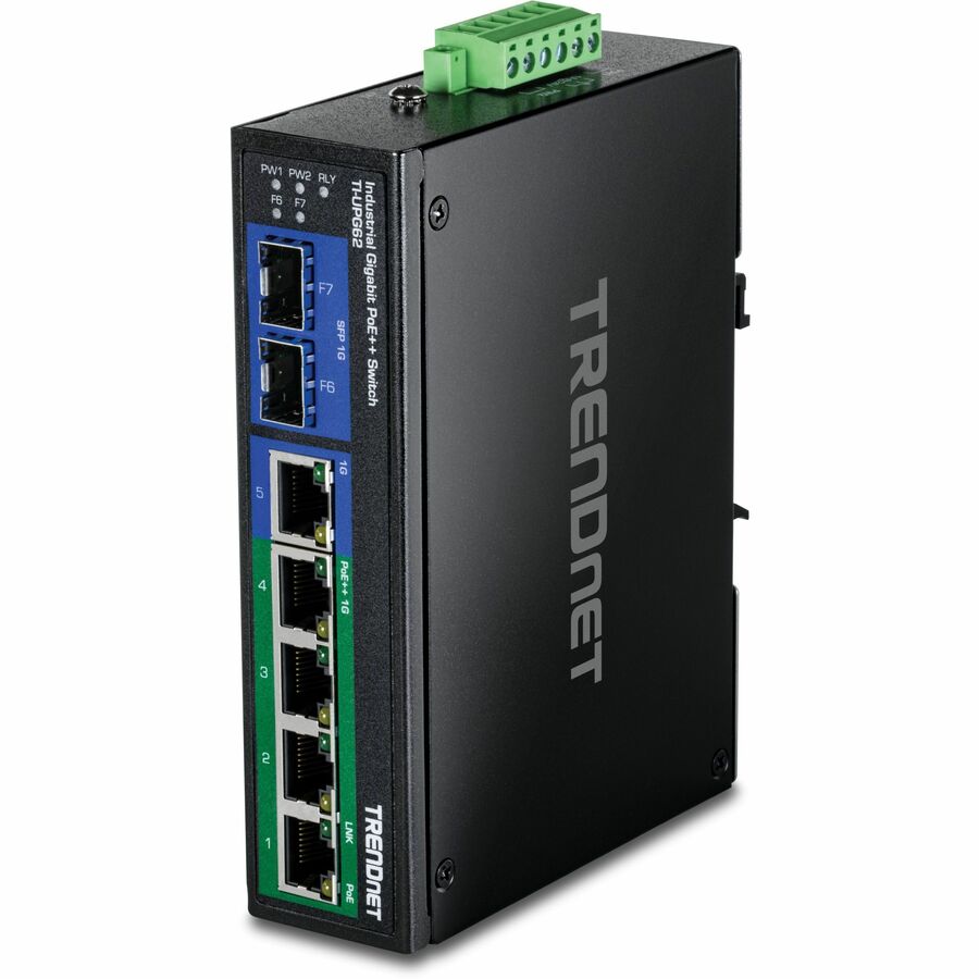 6Port Hardened Industrial Gig