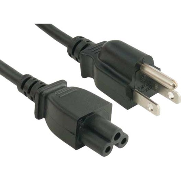 5-15P TO C5 15FT BLACK LAPTOP POWER CORD