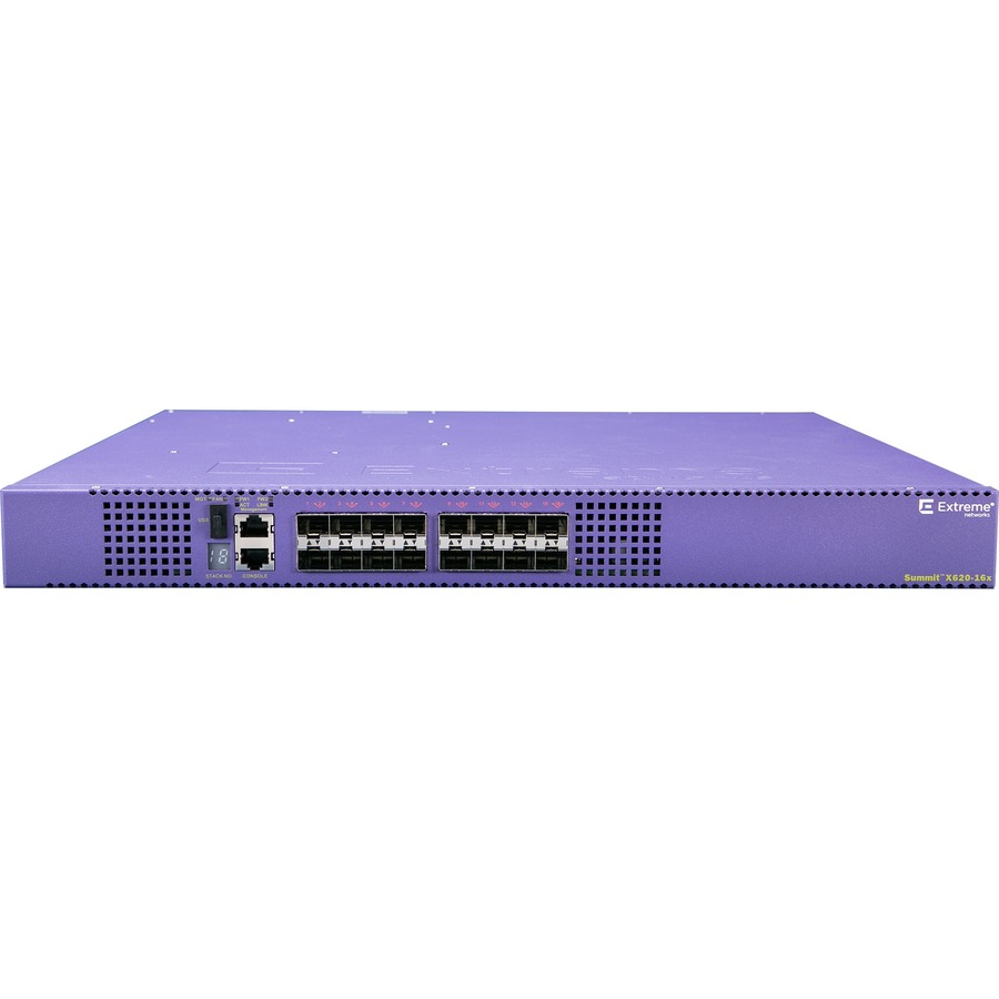 X620 16 100MB/1GB/10GBASE-X SFP+ PORTS 2 FB 300W AC POWER SUPPLIES 1 FB FAN MODU