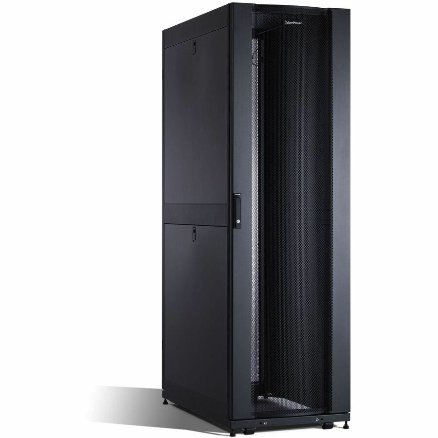 600MM WIDE, 1070MM DEEP, DOORS, SIDE PANELS, LOCKING, BLACK, CASTERS, 3000LBS LO