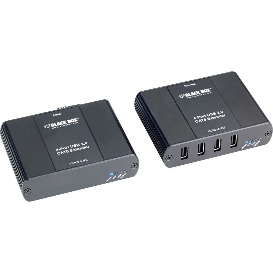 INSTALL YOUR USB DEVICES ANYWHERE COMBINE THE 4-PORT CATX USB EXTENDER WITH ADD