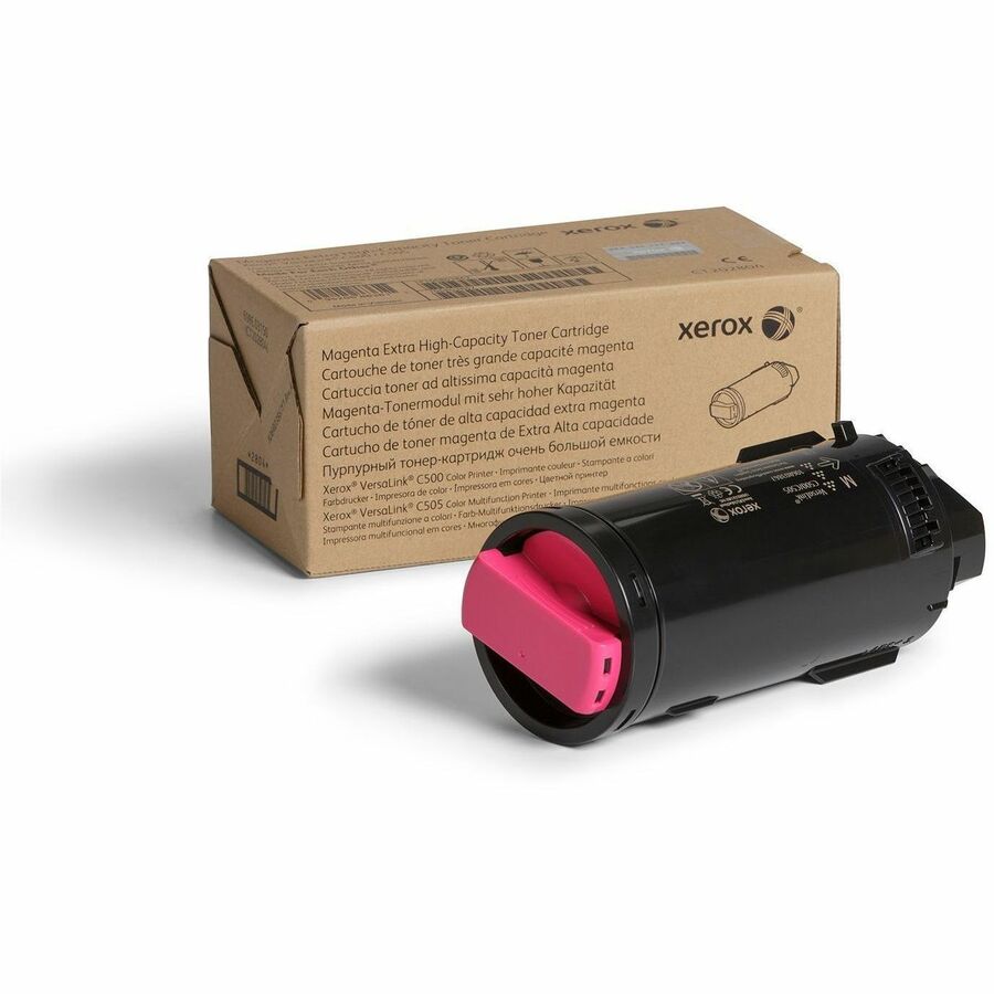 GENUINE XEROX MAGENTA EXTRA HIGH CAPACITY TONER CARTRIDGE FOR THE VERSALINK C500