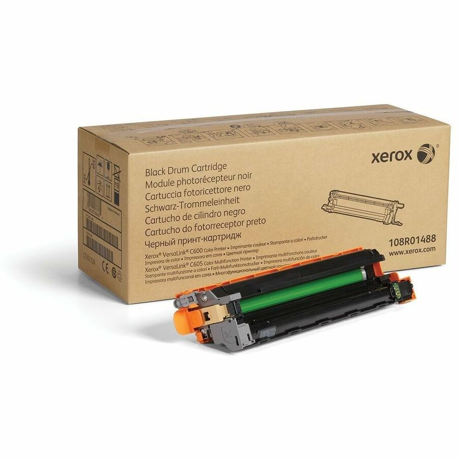 XEROX 108R01488 VERSALINK C600/C605 BLACK DRUM (NOT TONER) YIELDS 40,000 PAGES