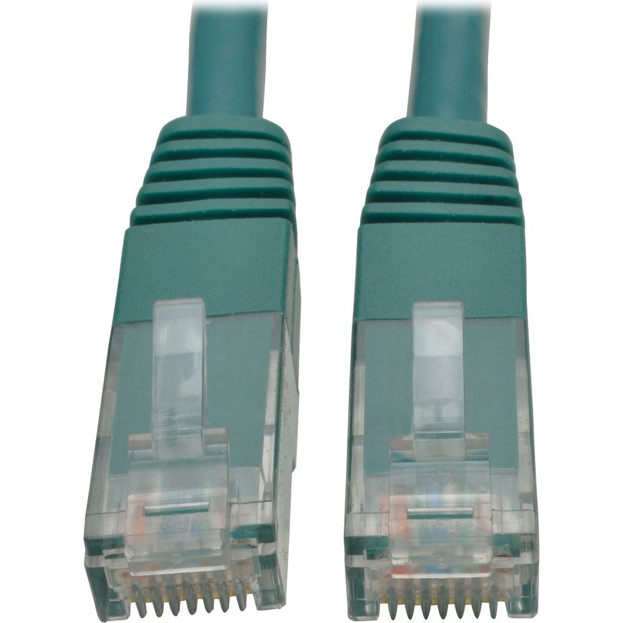 15' Cat6 Molded Patch Cbl Grn