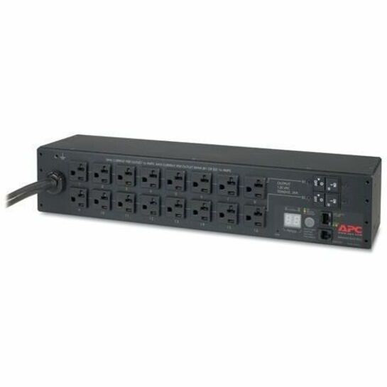 AP7802B - POWER DISTRIBUTION UNIT - 2U - 120 V - NEMA L5-30P - 16 NEMA 5-20R - 2