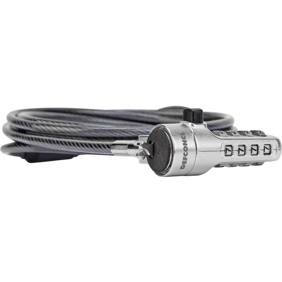 TARGUS ASP66GLX-25S DEFCON TRAPEZOID SERIALIZED COMBO CABLE LOCK - 25 PACK