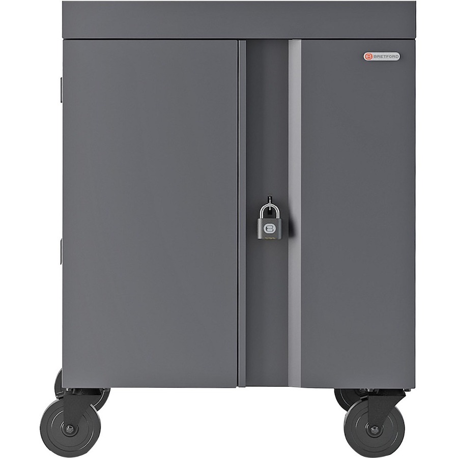 CHARGING CART AC FOR UP TO 16 DEVICES W/BACK PANEL,1.4 INCH W SLOTS