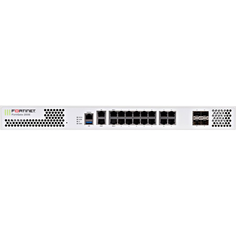 FORTIGATE-200E HARDWARE PLUS 5 YEAR FORTICARE PREMIUM AND FORTIGUARD UNIFIED THR