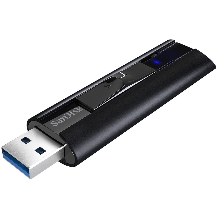 SANDISK EXTREME PRO FLASH DRIVE, 256GB, USB 3.1, SDCZ880-256G-A46, BLACK