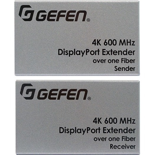 4K 600 MHZ DISPLAYPORT EXTENDER OVER ONE FIBER