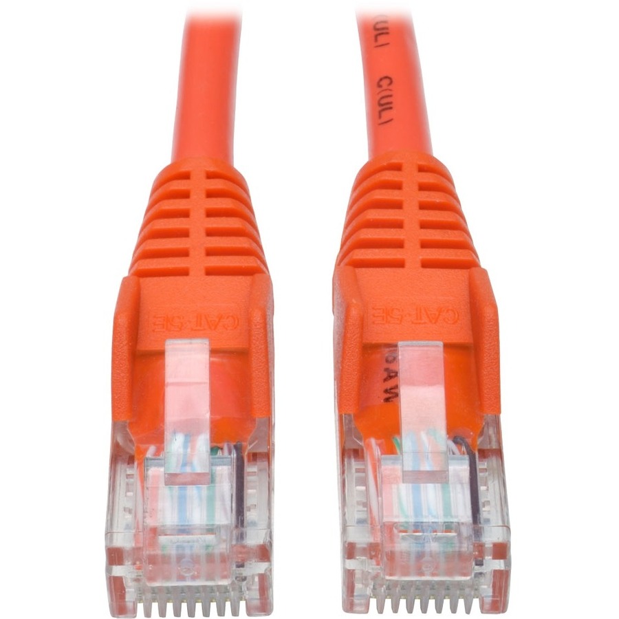 14' Cat5e Snagless Orange