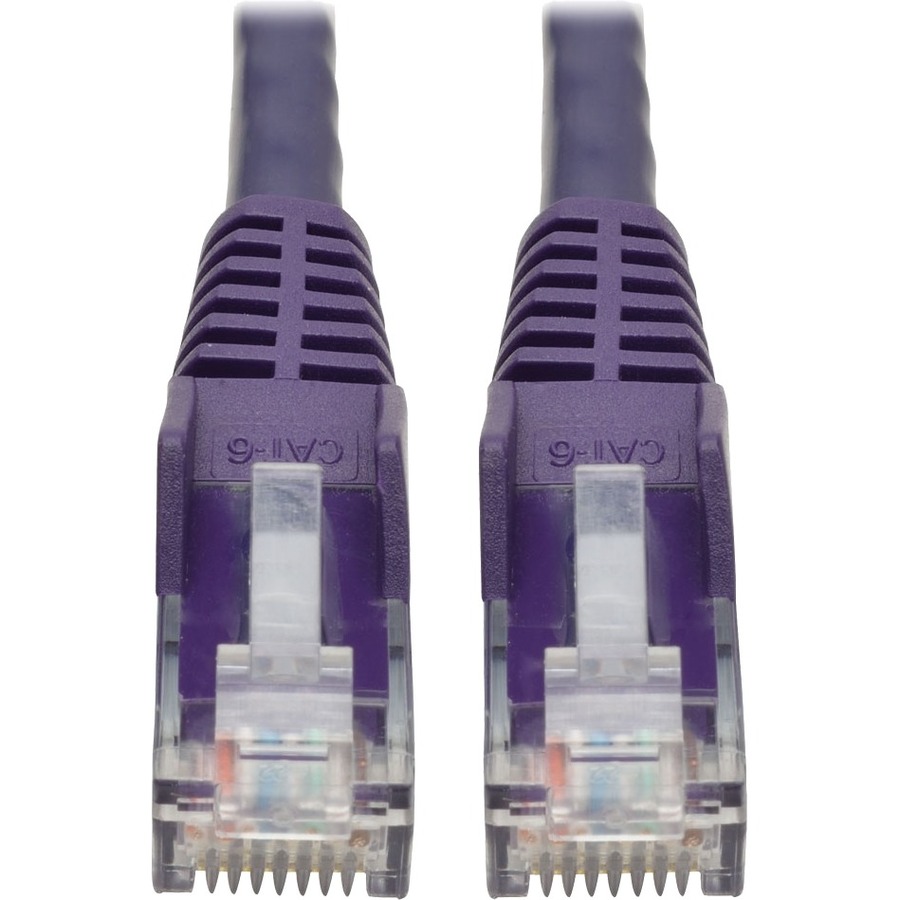 2' Cat6 Snagless Purple