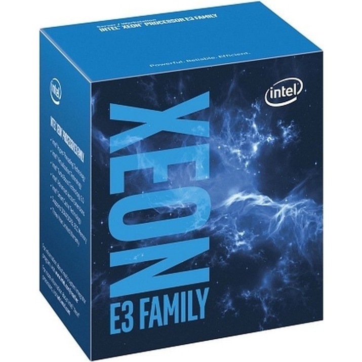 INTEL - Processeur de serveur Xeon E3-1240 v6 4 cœurs / 8 fils (3,7 GHz) | LGA1151 | dans un boîte